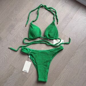 Palm Green Bikini by Monday Swimwear
